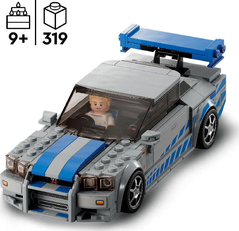 LEGO® Speed Champions 76917 2 Fast 2 Furious Nissan Skyline GT-R (R34)