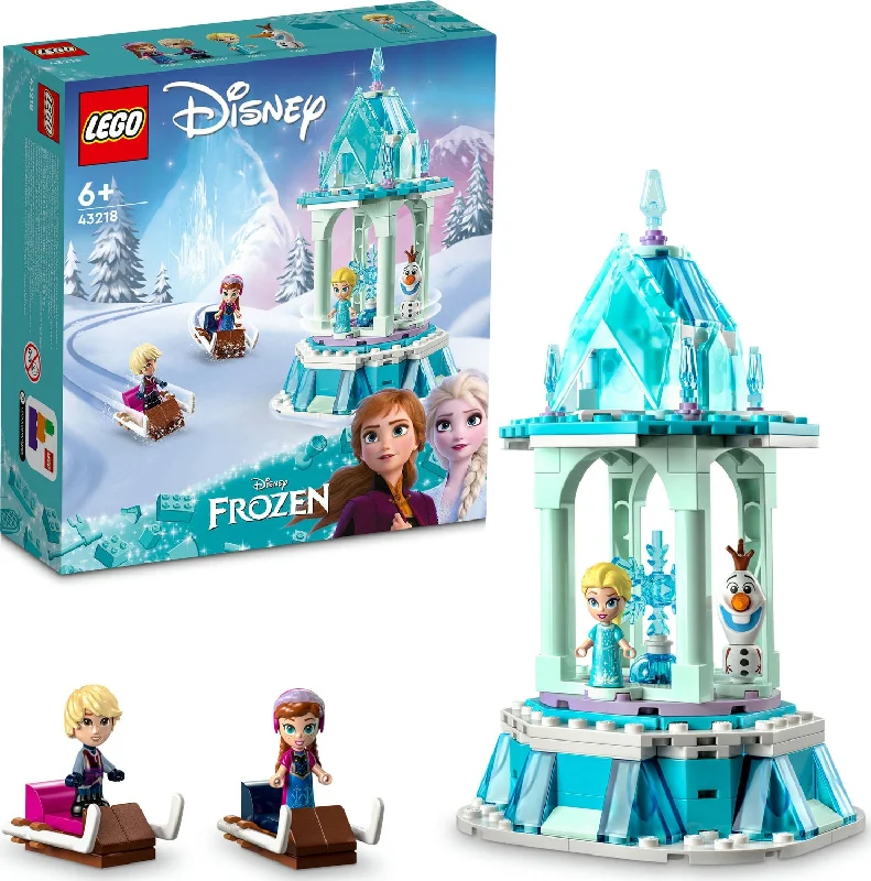 LEGO® Disney 43218 Frozen Anna & Elsa Merry-Go-Round
