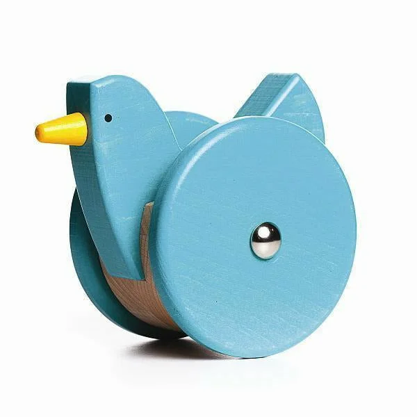 Bajo Wobbling Chicken Push/Pull Toy