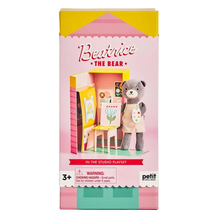 Beatrice the Bear In the Studio Plush Play Set