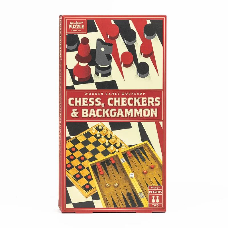 Chess, Checkers & Backgammon