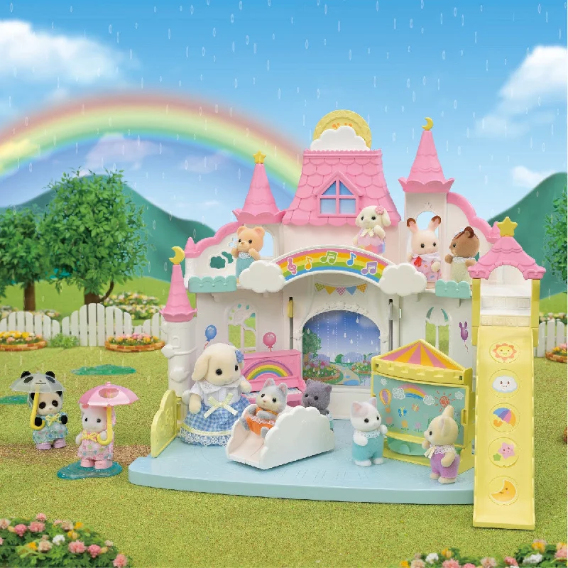 Calico Critters Set: Sunny Castle Nursery