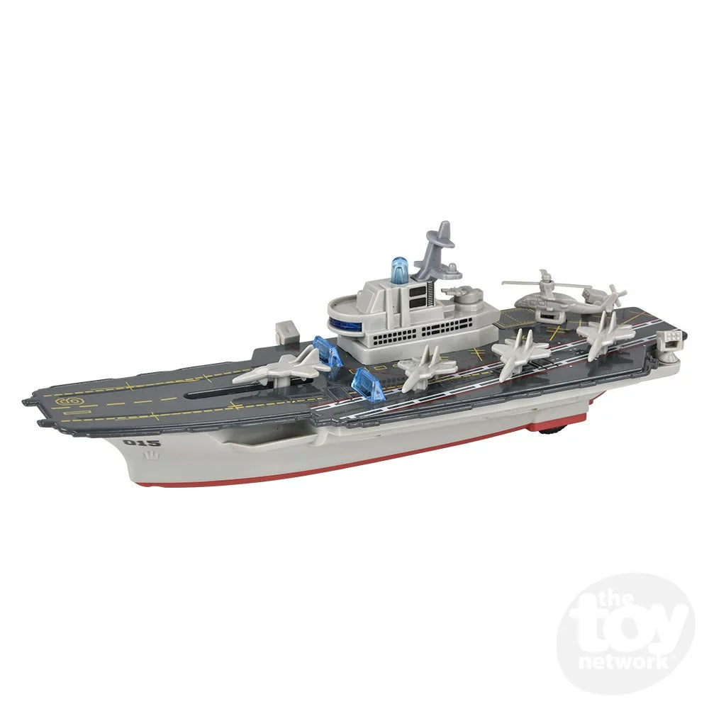 Diecast  Pull Back Air Craft Carrier