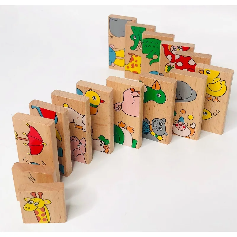 EcoFreax Wooden Dominos