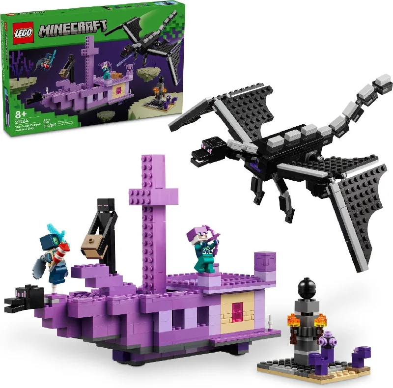 LEGO Minecraft Ender Dragon and End Ship