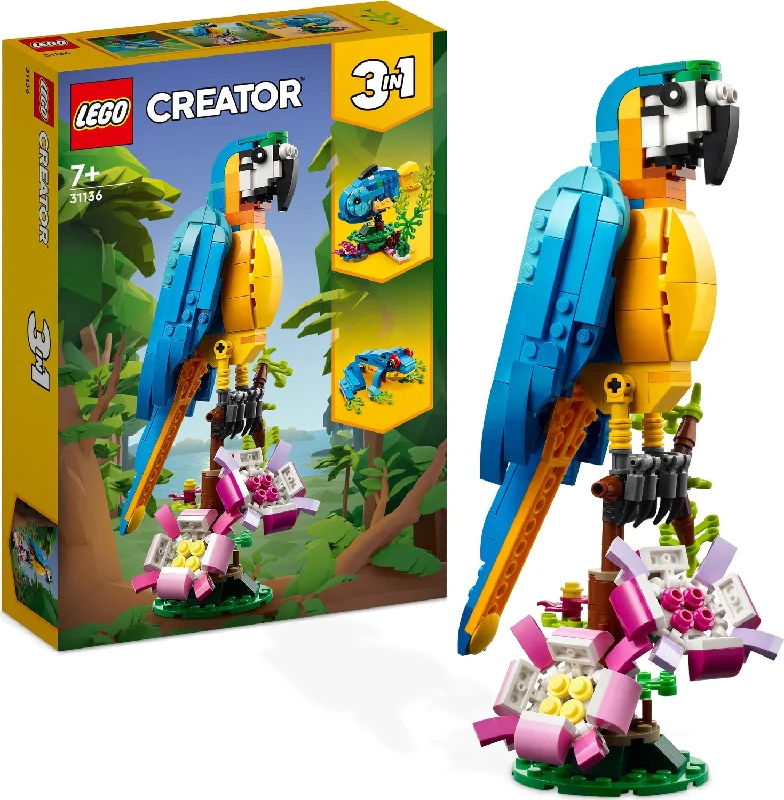 LEGO® Creator 31136 3-in-1 Exotic Parrot