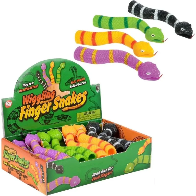 Finger Puppet Snake 5.5 inch