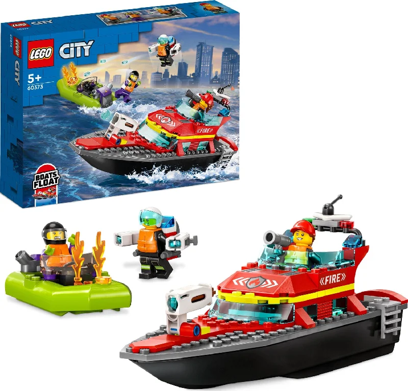 LEGO® City 60373 Fire Rescue Boat