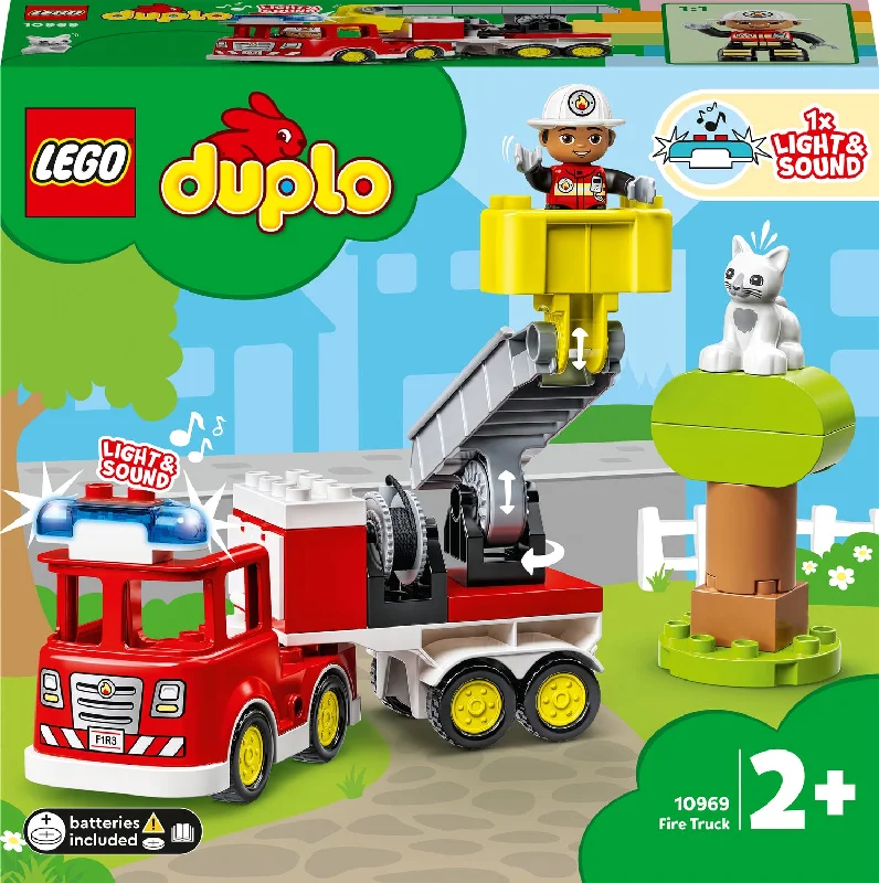 LEGO® DUPLO® 10969Town Fire Engine, Toddlers Toy