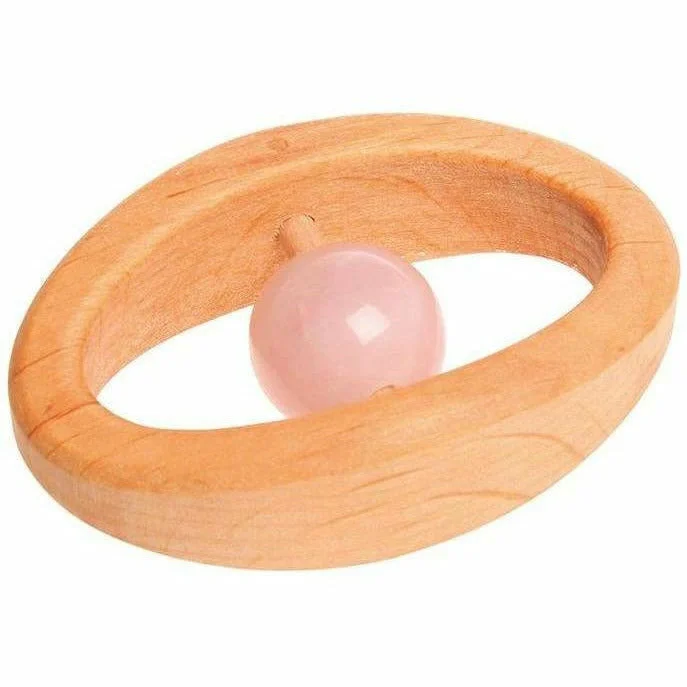 Grimm's Grasping Toy Rose Quartz