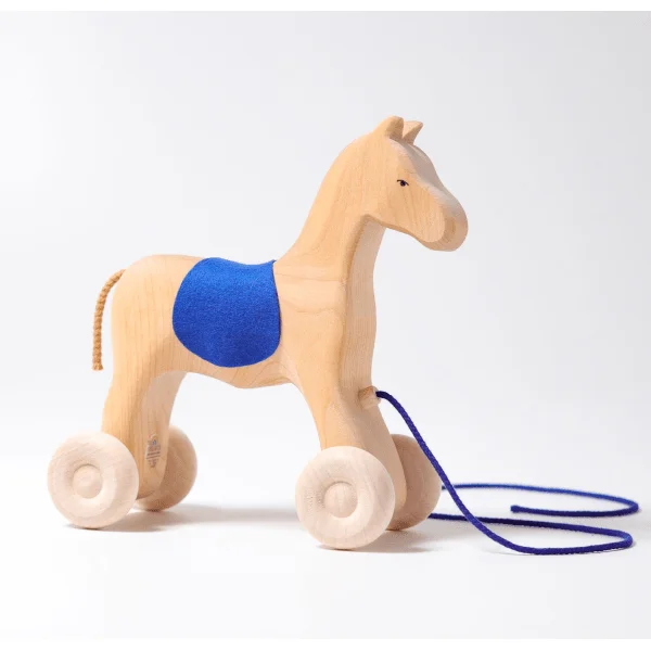 Grimm's Pull Along Horse Holly