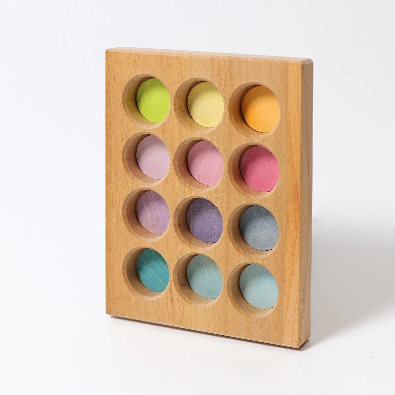 Grimm's sorting board pastel
