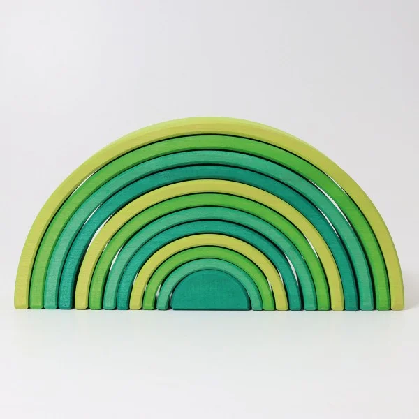 Grimm's tunnel rainbow meadow green
