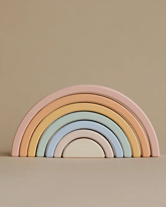 Handmade Rainbow Stacker - Pastel