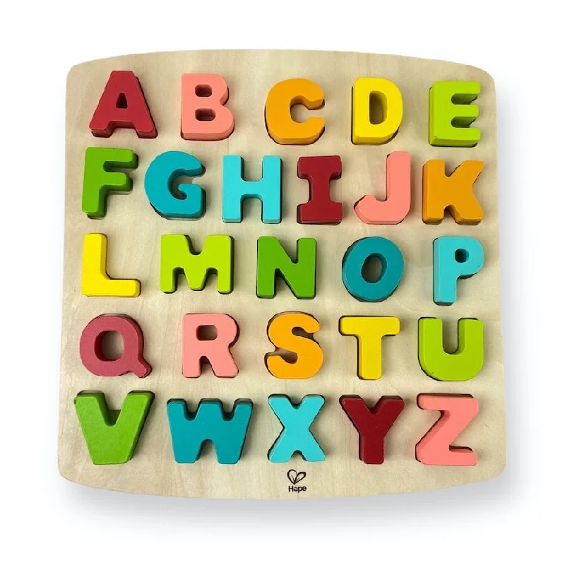 Hape Alphabet Blocks Learning Puzzle
