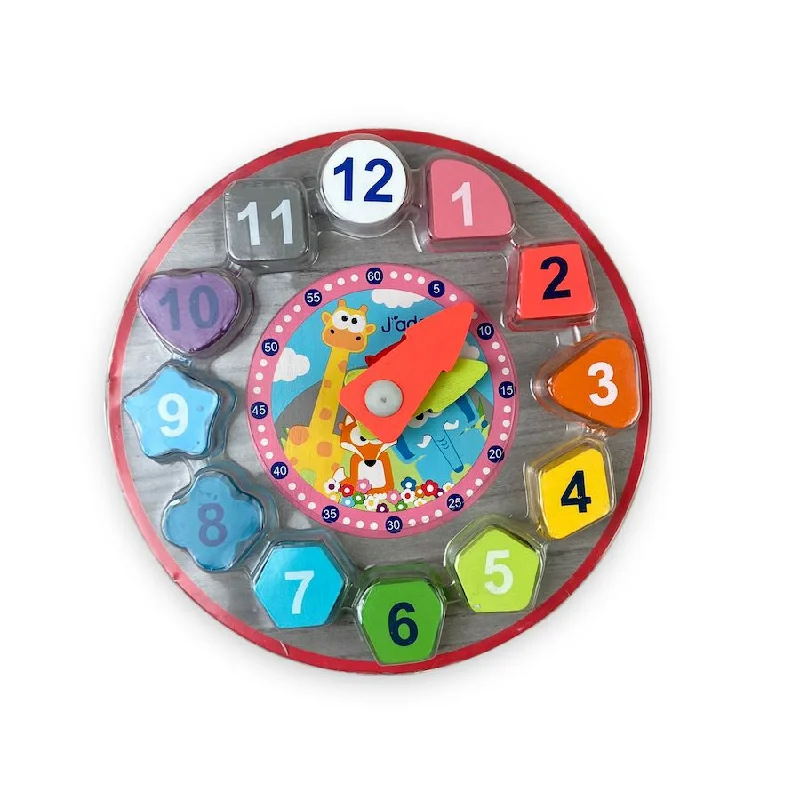J'adore Shape Sorting Clock