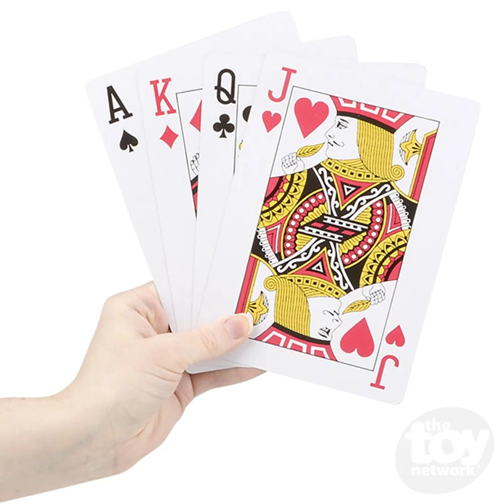 Huge Jumbo Playing Cards