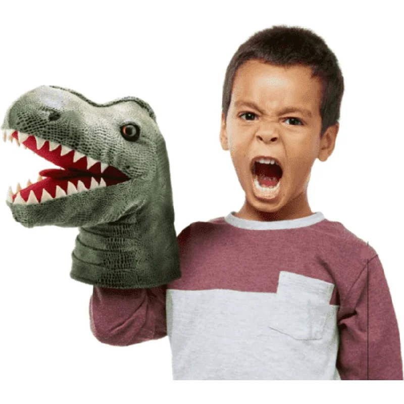 Large Dino Heads: T-Rex Puppet