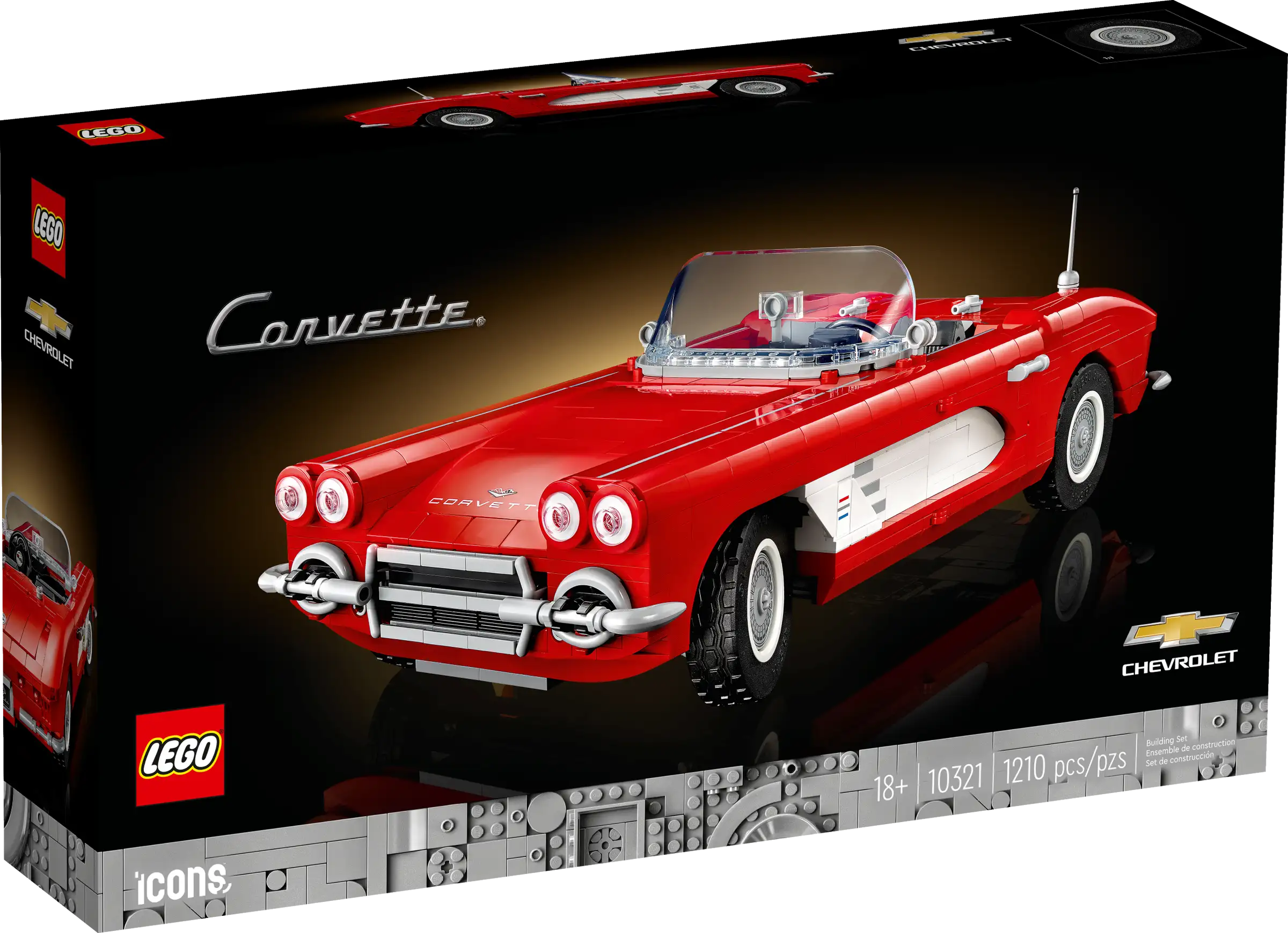 LEGO® 10321 Chevrolet Corvette 1961