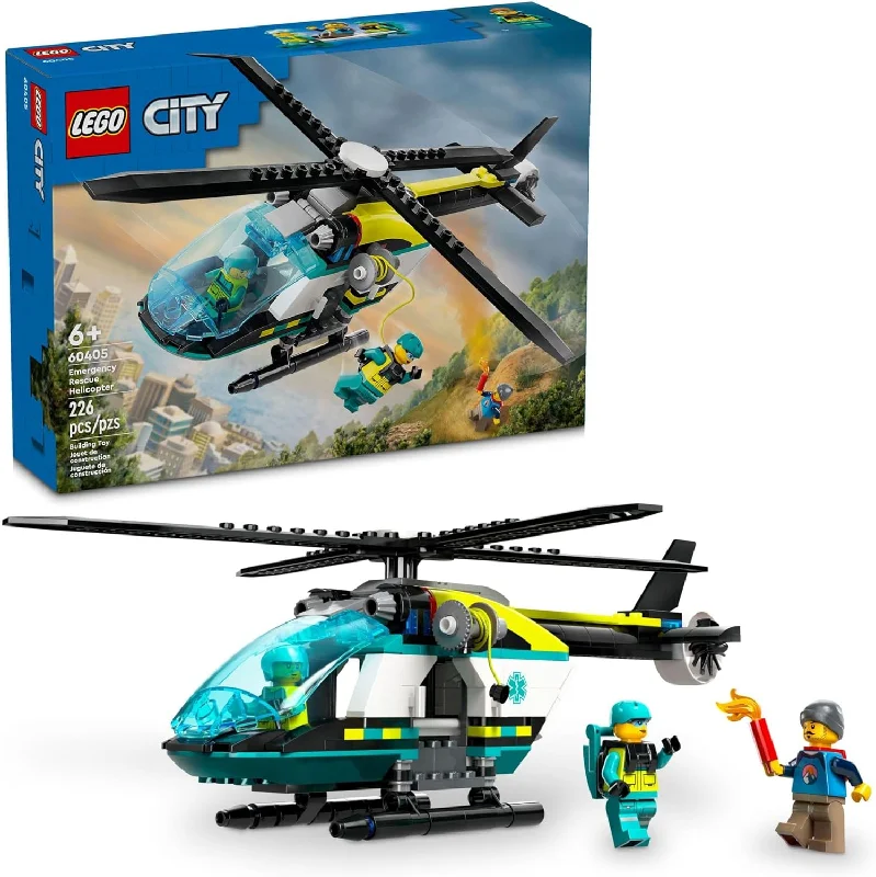 Lego 60405- City Emergency Rescue Helicopter