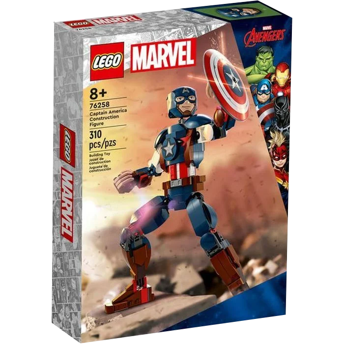 LEGO Captain America Construction Figure