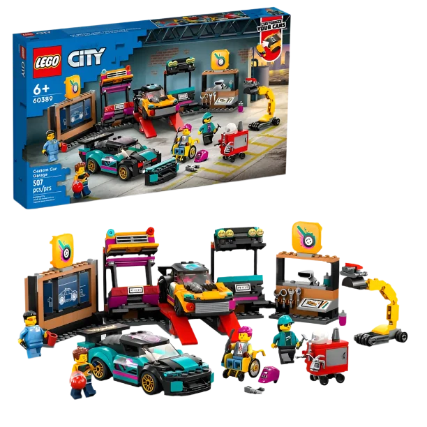 LEGO City Custom Car Garage