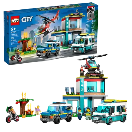 LEGO City Emergency Vehicles HQ