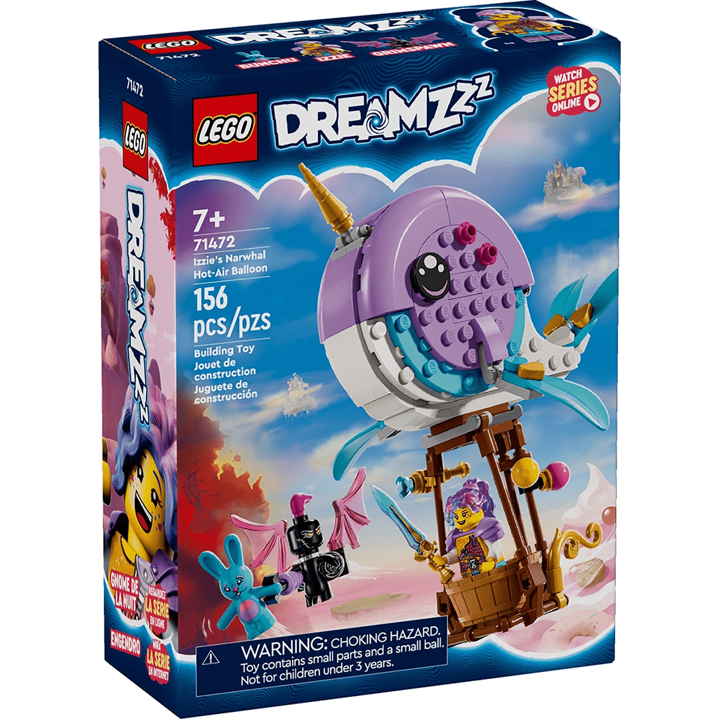 LEGO® DreamZzz™: Izzie's Narwhal Hot-Air Balloon