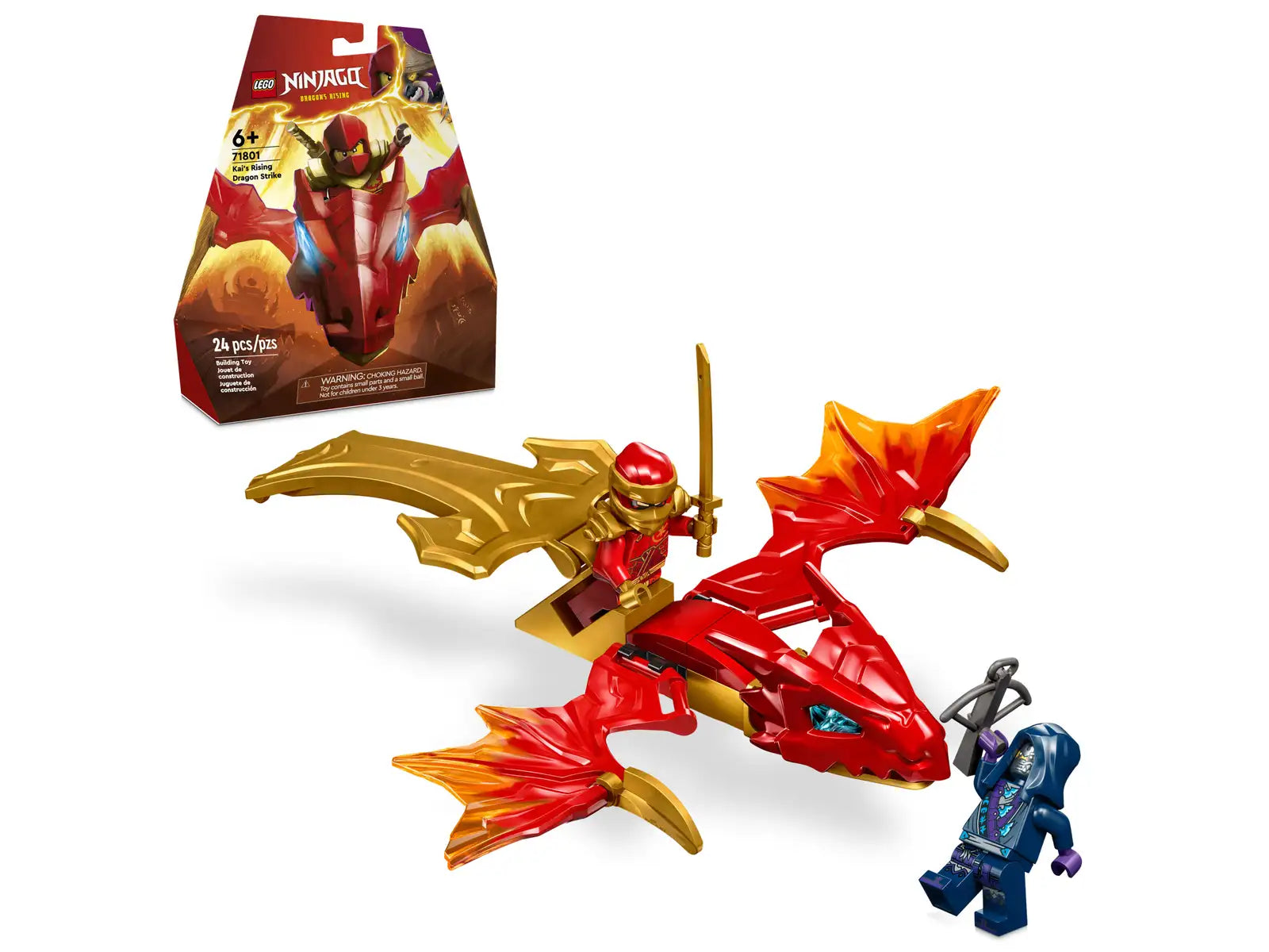 LEGO® NINJAGO® Kai's Rising Dragon Strike 71801