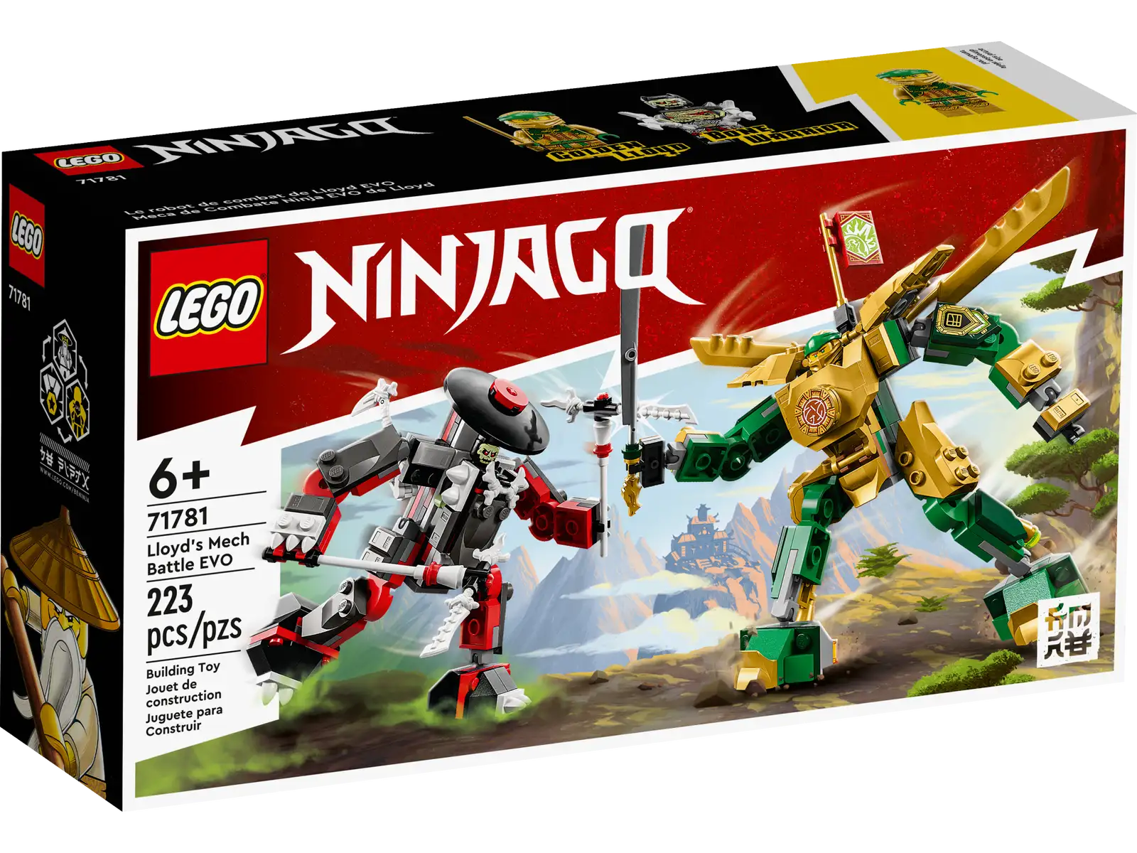 LEGO® NINJAGO® Lloyd’s Mech Battle EVO 71781