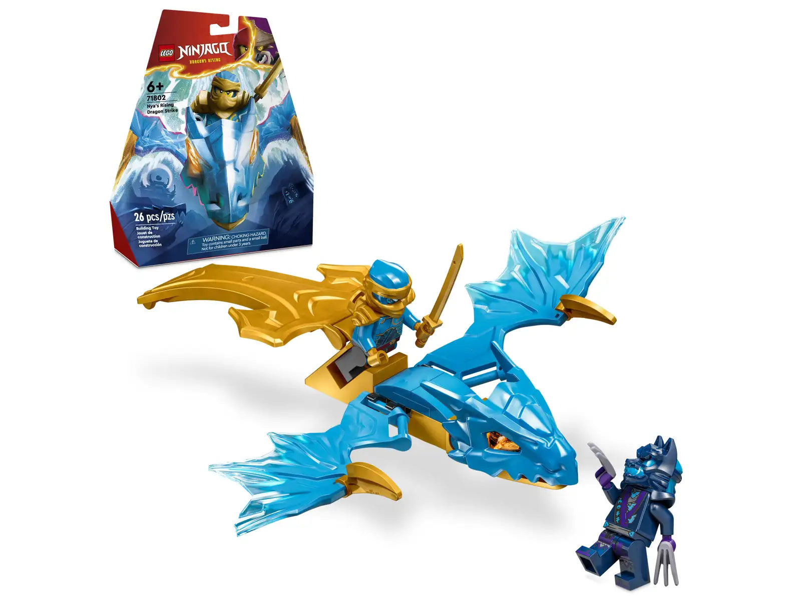 LEGO® NINJAGO® Nya's Rising Dragon Strike 71802