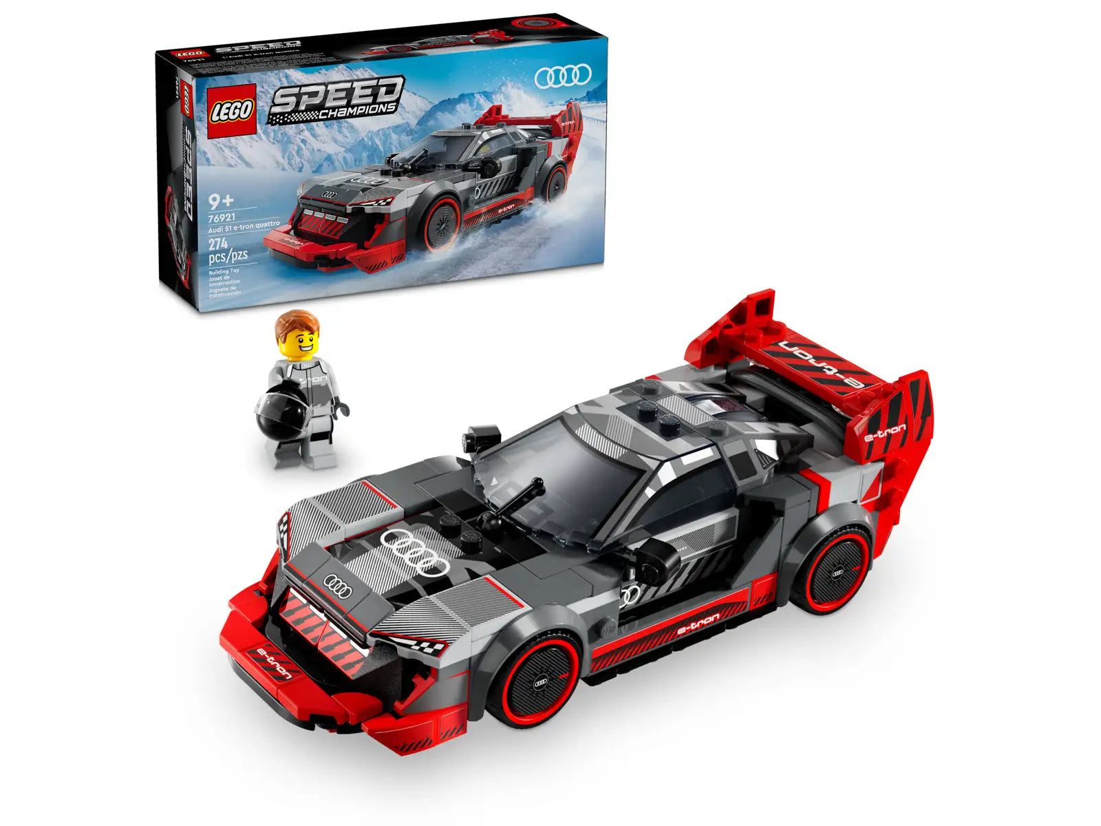LEGO® Speed Champions Audi S1 e-tron quattro Race Car 76921
