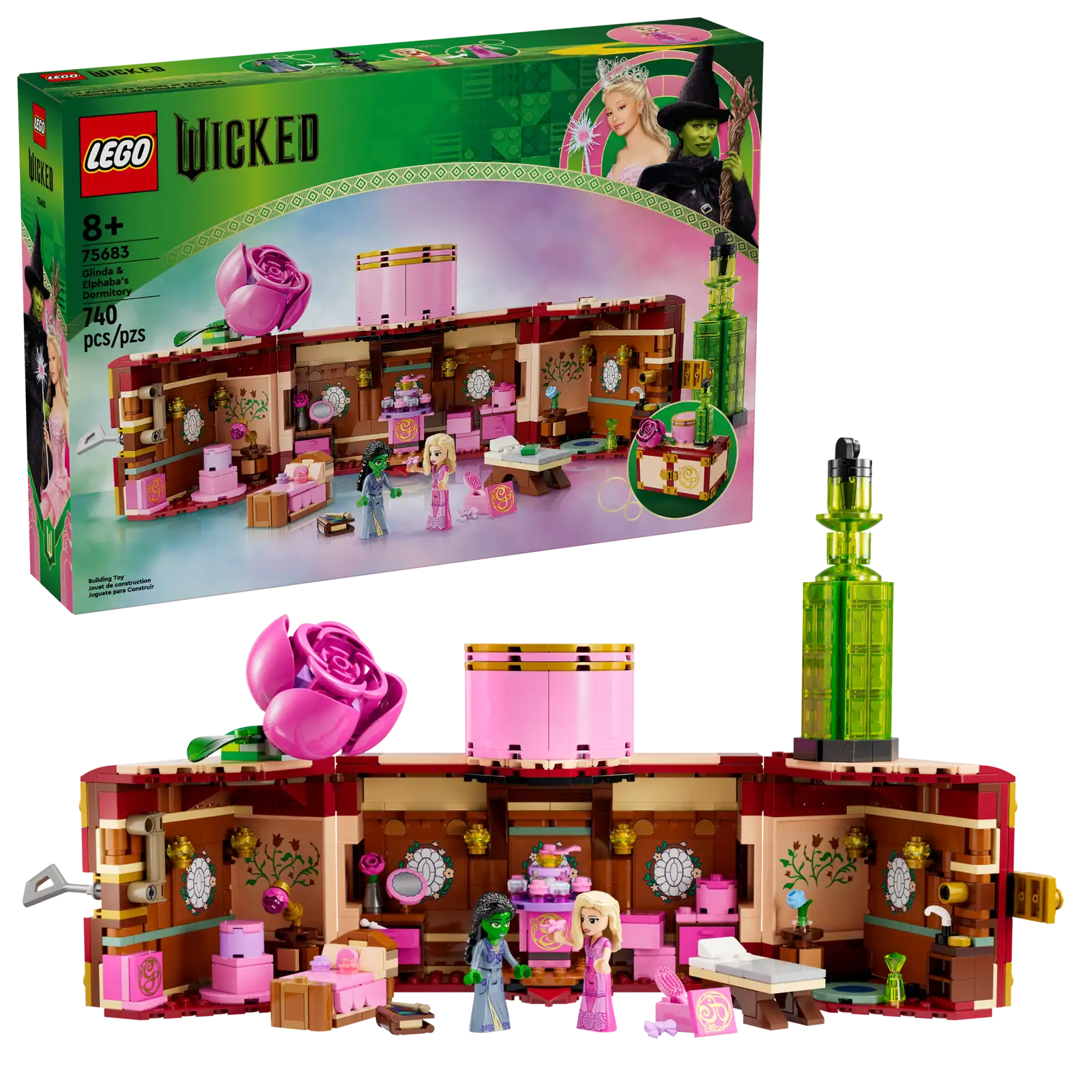 LEGO® Wicked: Glinda & Elphaba's Dormitory 75683