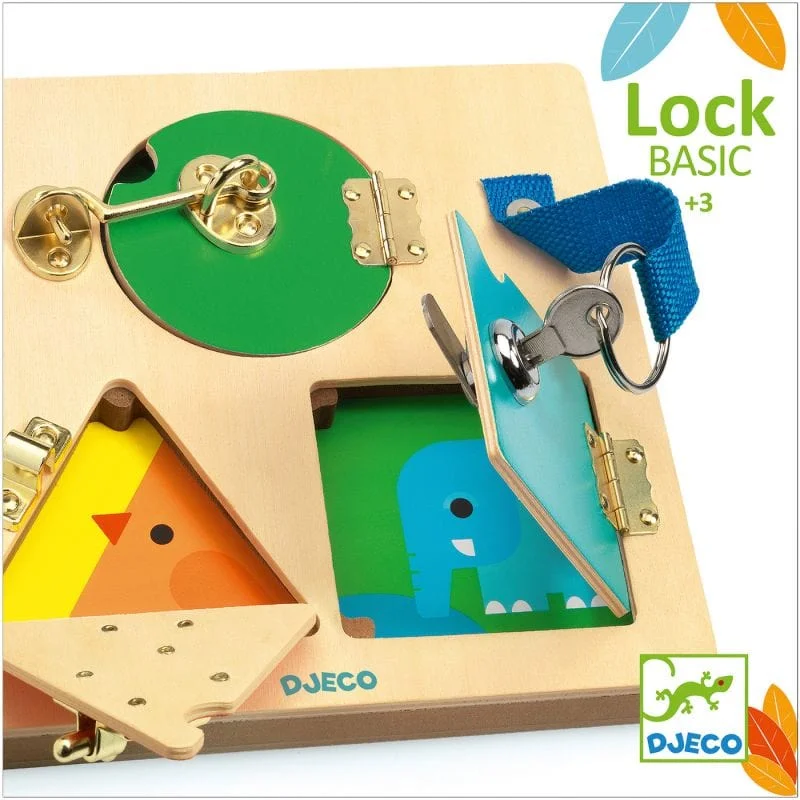 LockBasic: Locking & Unlocking Wooden Puzzle