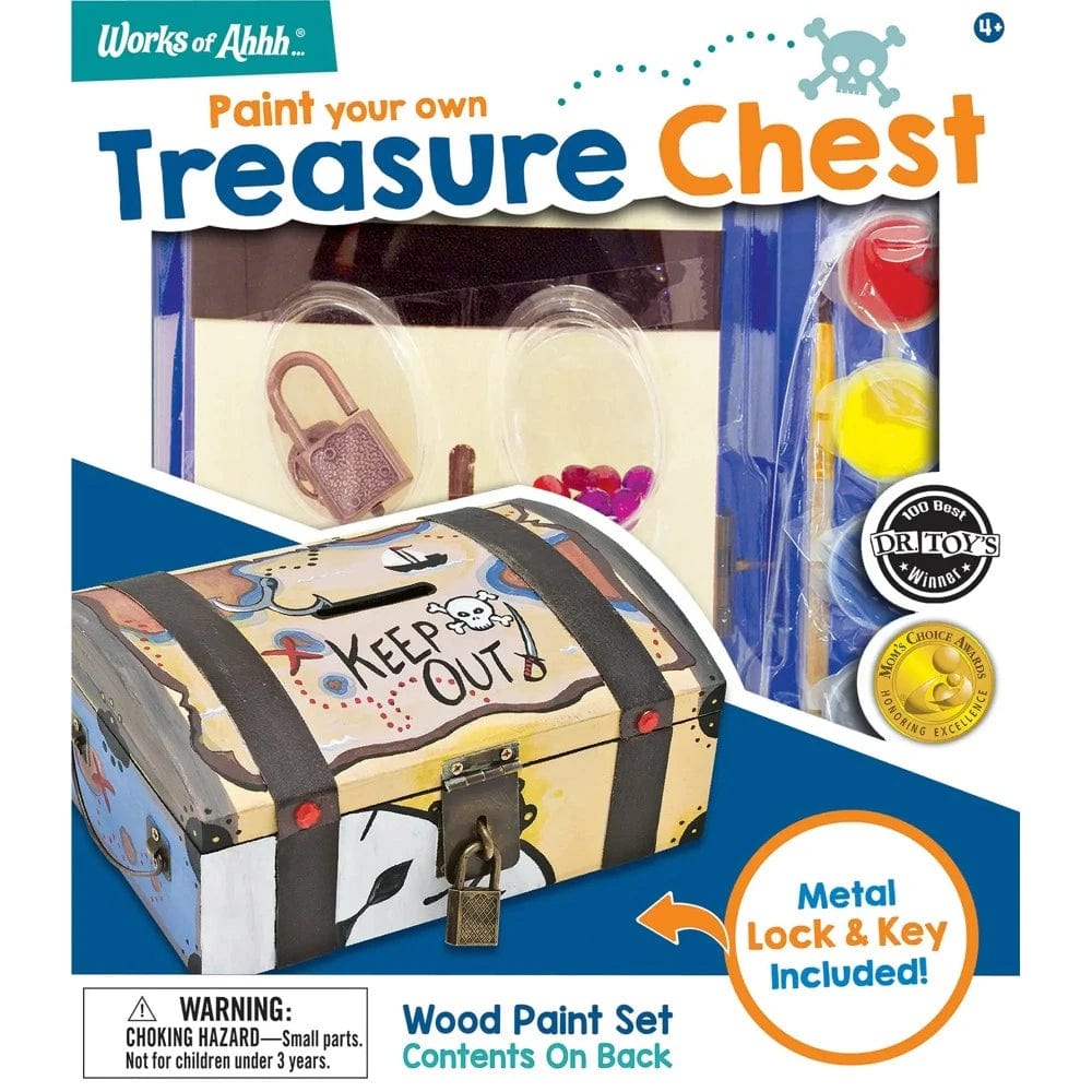 Paint Your Own Treasure Chest