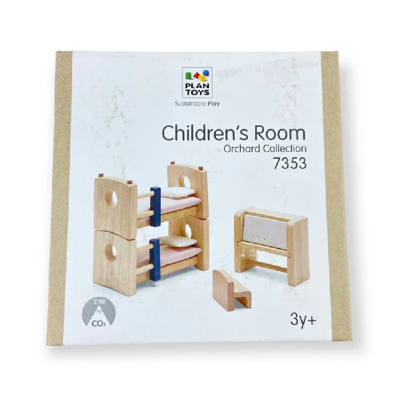 PlanToys Children's Room Dollhouse Furniture