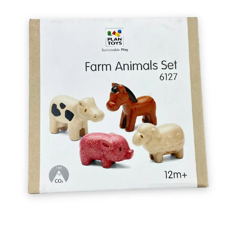 PlanToys Farm Animal Set