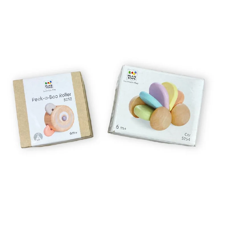 PlanToys Peek-a-Boo Roller Bundle