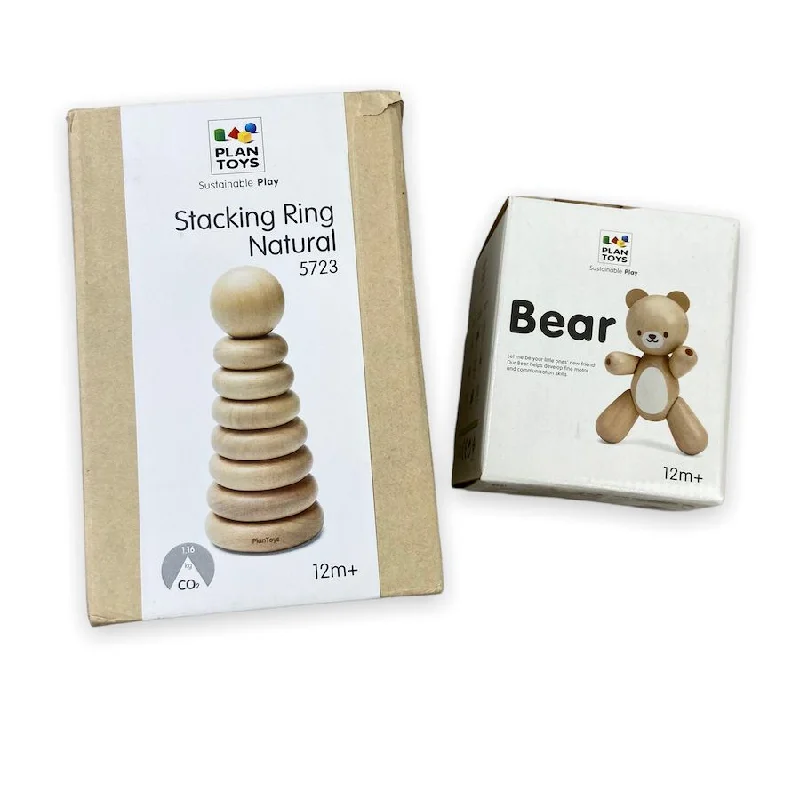 PlanToys Stacking Ring Bundle