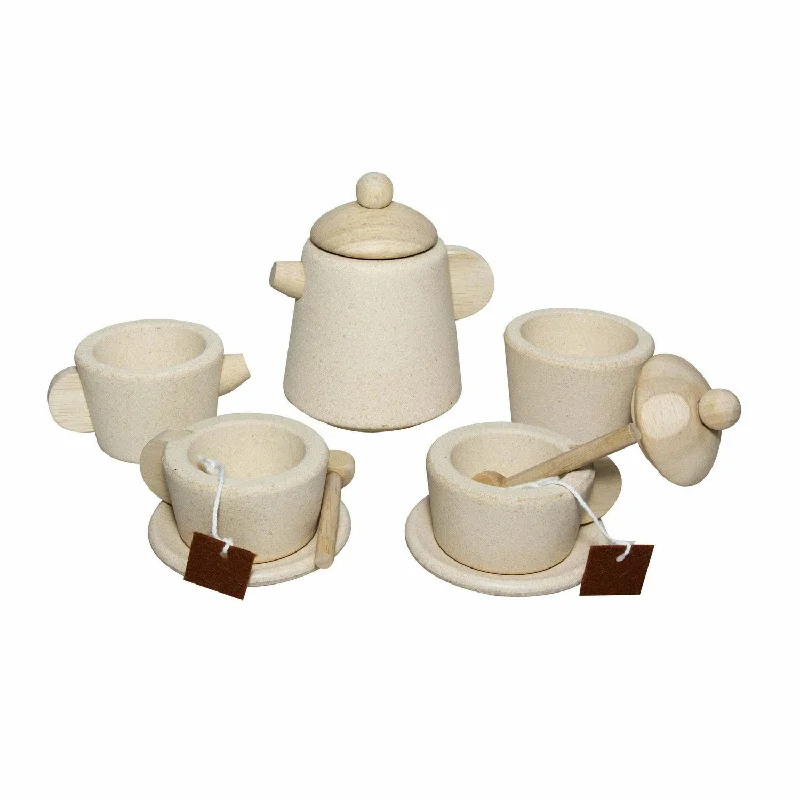 Plan Toys Tea Set- Natural
