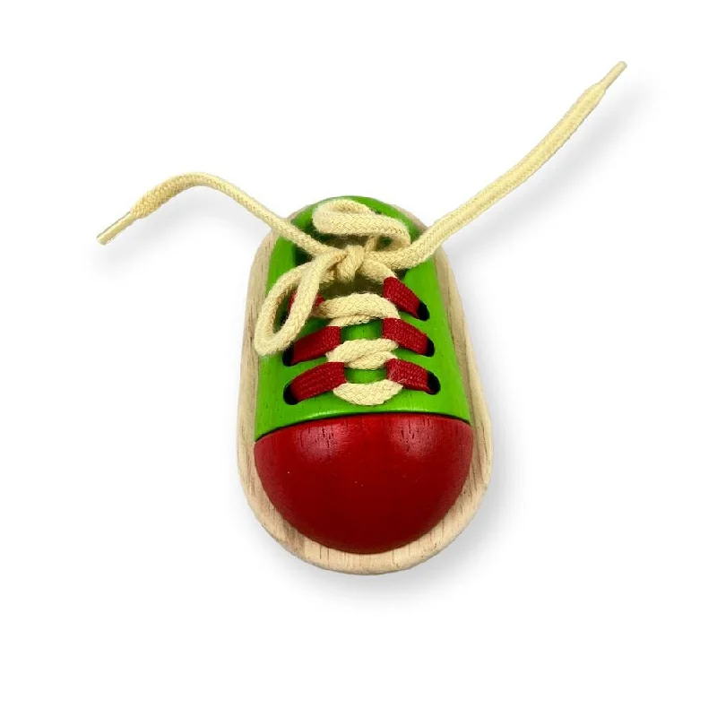 PlanToys Tie-Up Shoe
