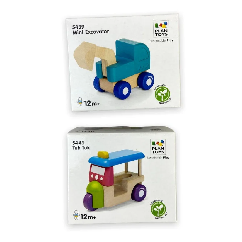 PlanToys Vehicle Bundle