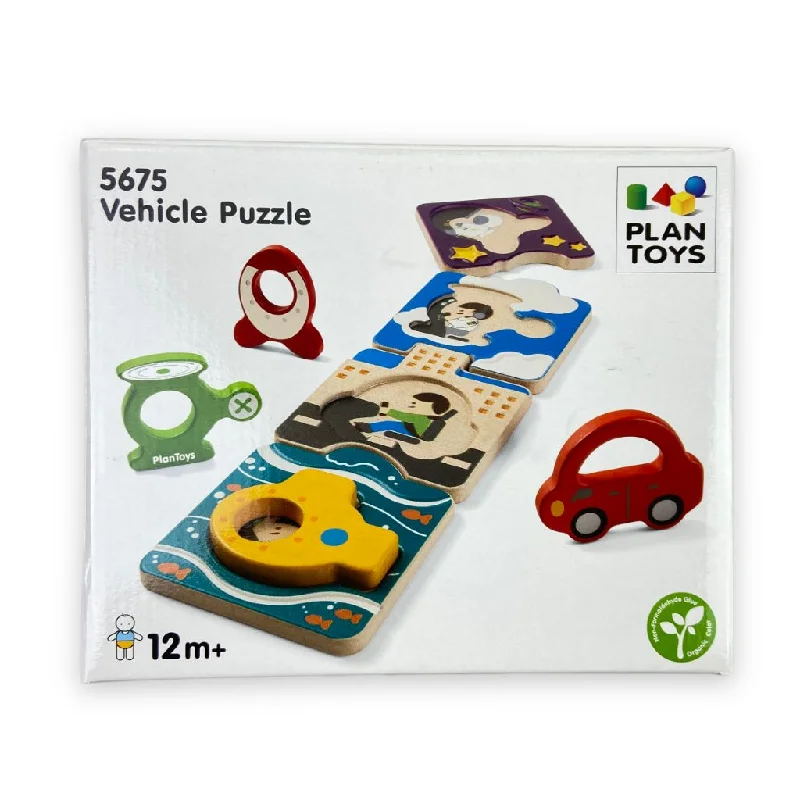 PlanToys Vehicle Puzzle
