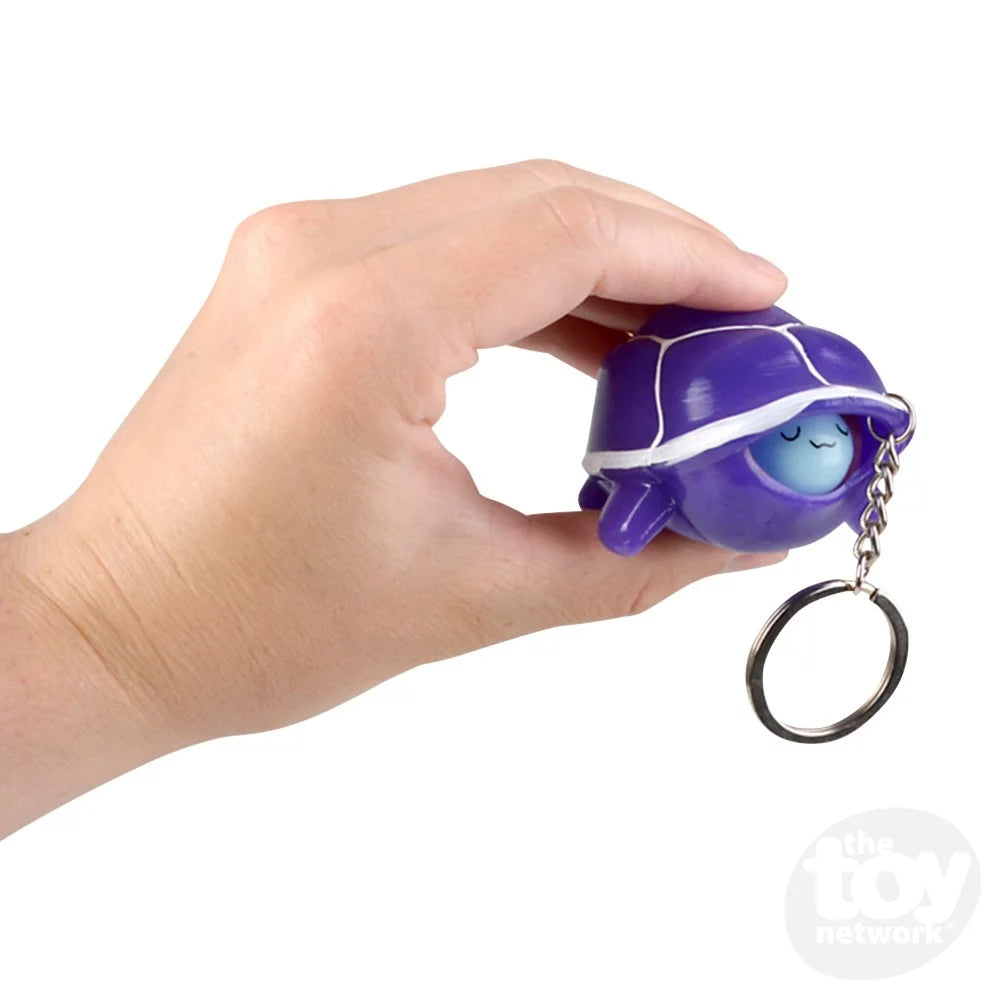 Pop Out Turtle Keychain