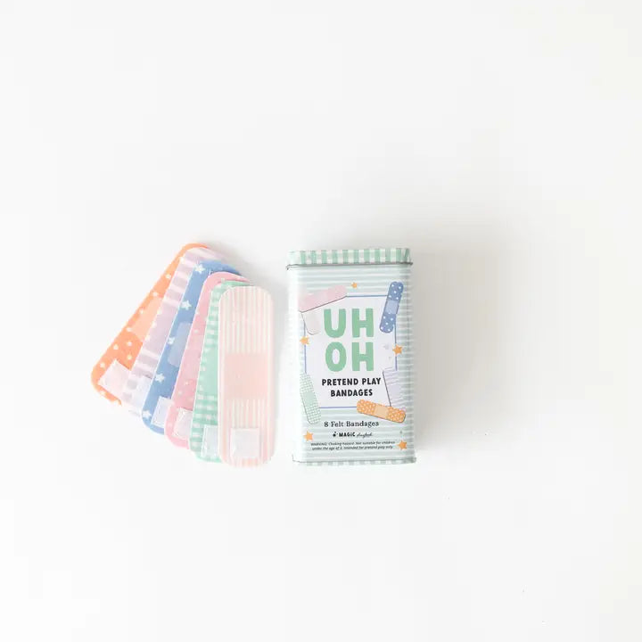 Pretend Play Bandages & Bandaid Tin