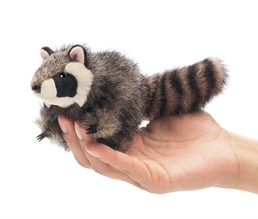 Raccoon Finger Puppet