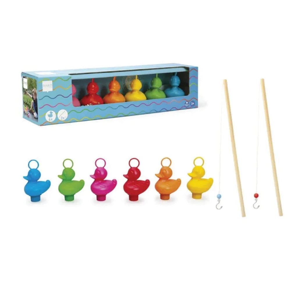 Rainbow Fishing Ducks