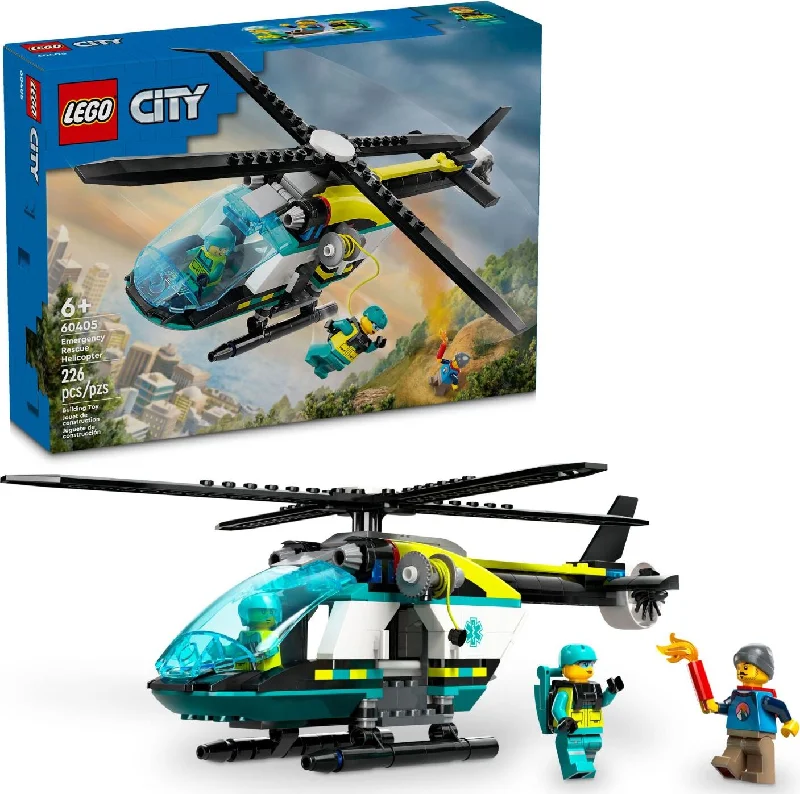 LEGO® City 60405 Great Vehicles Emergency Rescue Helicopter