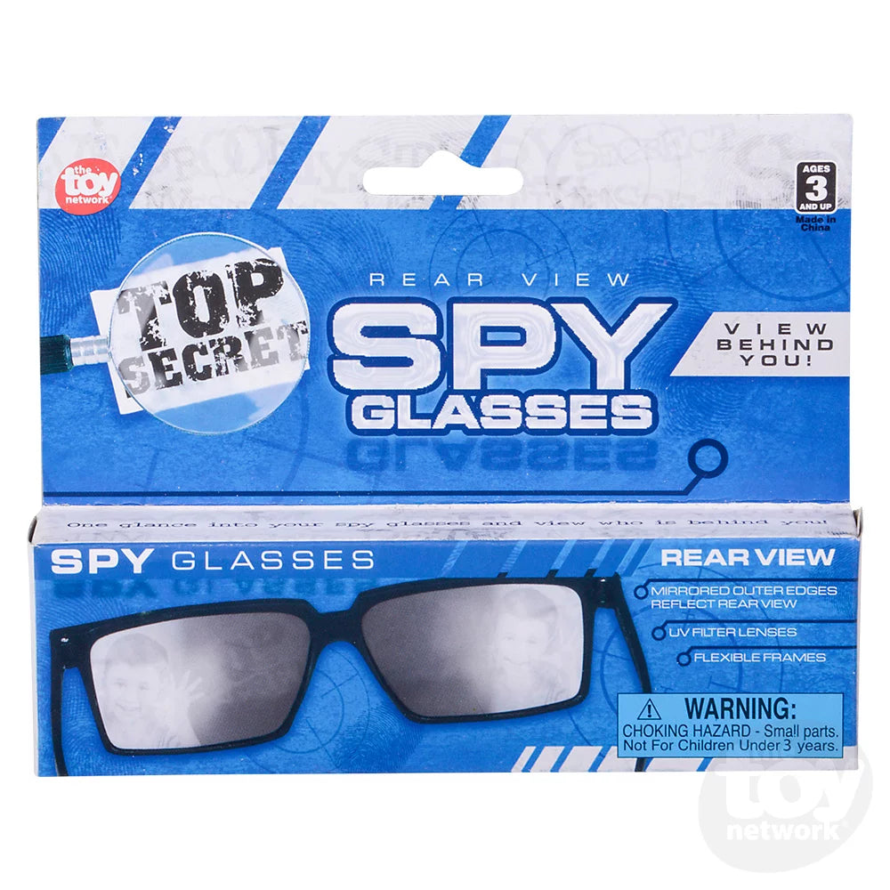 Spy Look Behind Sunglasses