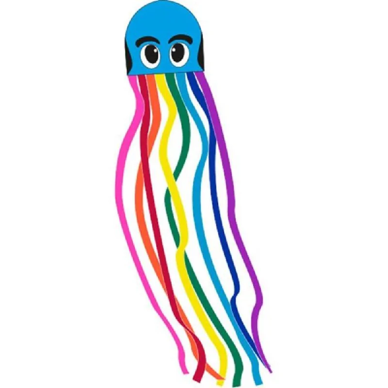 WindNSun Rainbow Octopus DLX Nylon Kite 26"